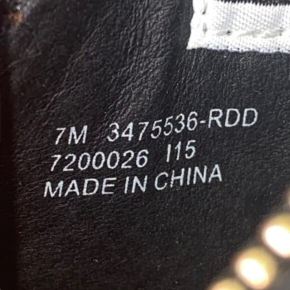 Frye Mikaela Women's Stretch Two Tone Black Brown Ankle Boots Size US 7 - Picture 13 of 13